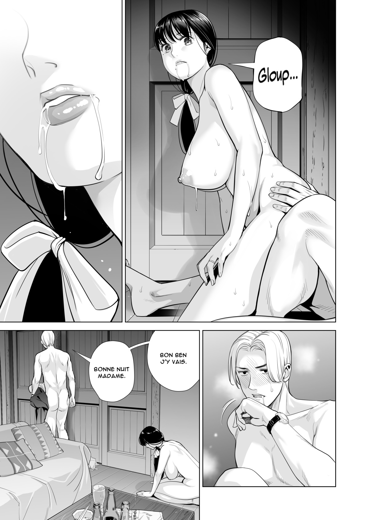 Tsukiyo no Midare Zake  Moonlit Intoxication ~ A Housewife Stolen by a Coworker Besides her Blackout Drunk Husband ~ Chapter 1 numero d'image 59