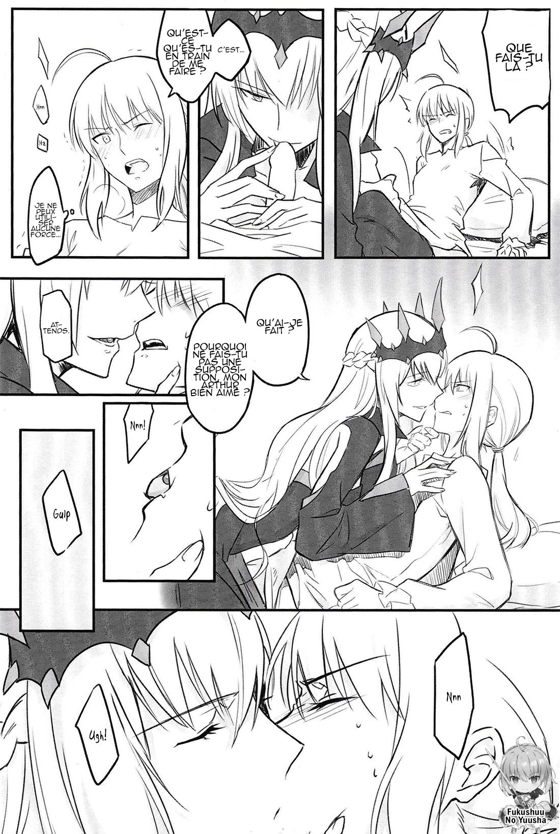 Fate Fanbook 1 Artoria x Morgan numero d'image 6