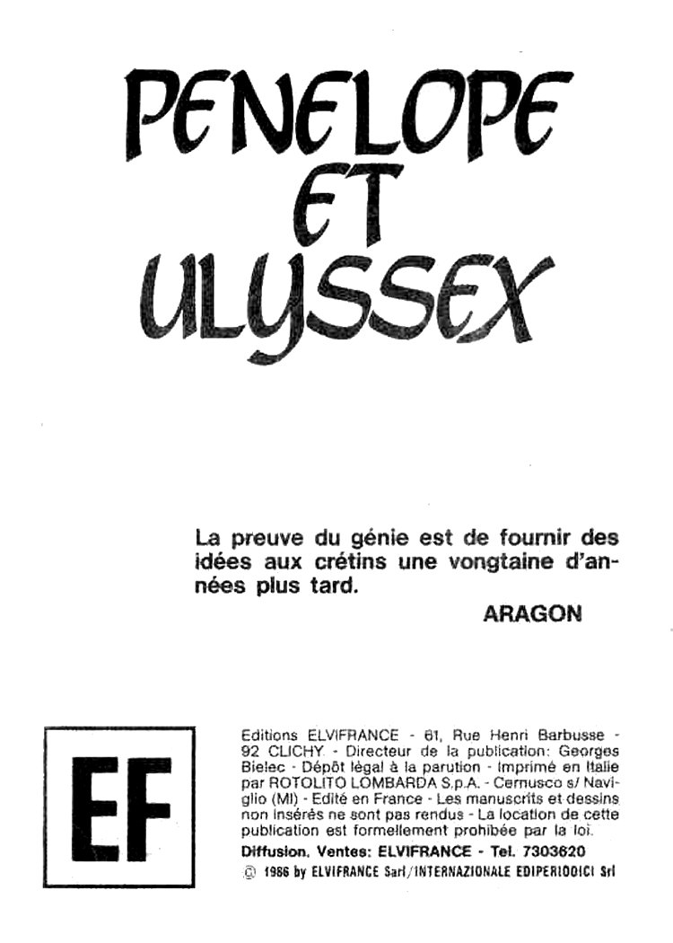 Elvifrance - Joyeuses Story - 02 - Penelope et Ulyssex numero d'image 2