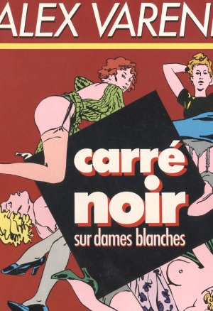 Carré noir sur dames blanches