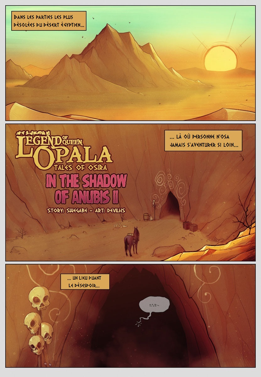 Legend of Queen Opala - In the Shadow of Anubis II Tales of Osira + Extras numero d'image 1