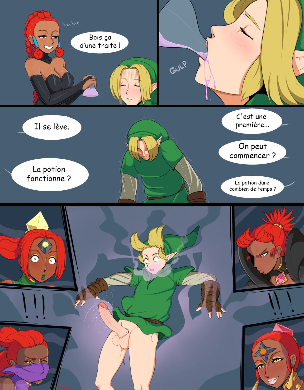 Zelda Alternate Destinies chapitre 4 numero d'image 21