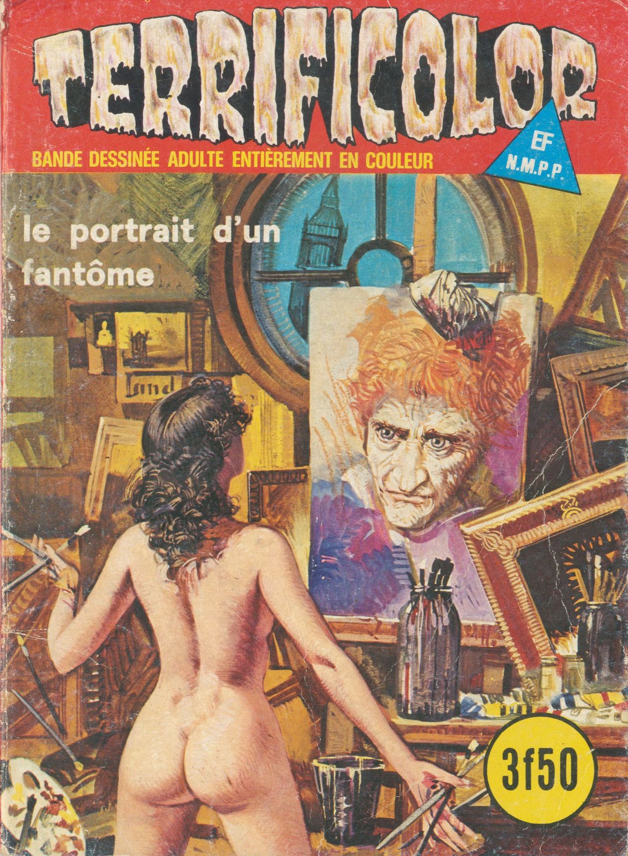 Elvifrance - Terrificolor - T37 - Le Portrait dun Fantôme