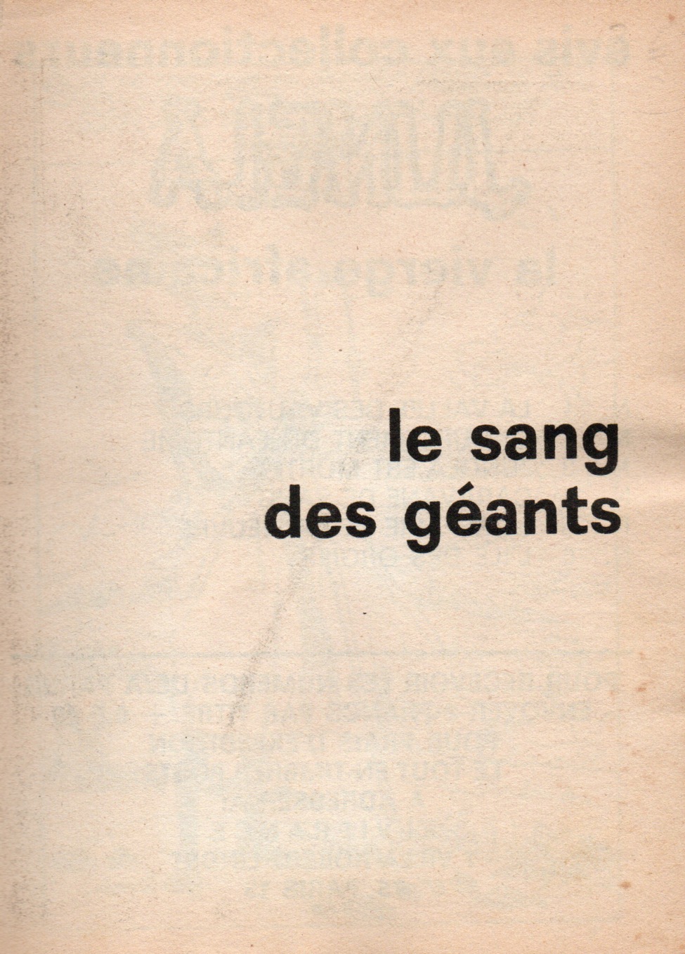 Jungla 007 - Le sang des ge?ants numero d'image 1