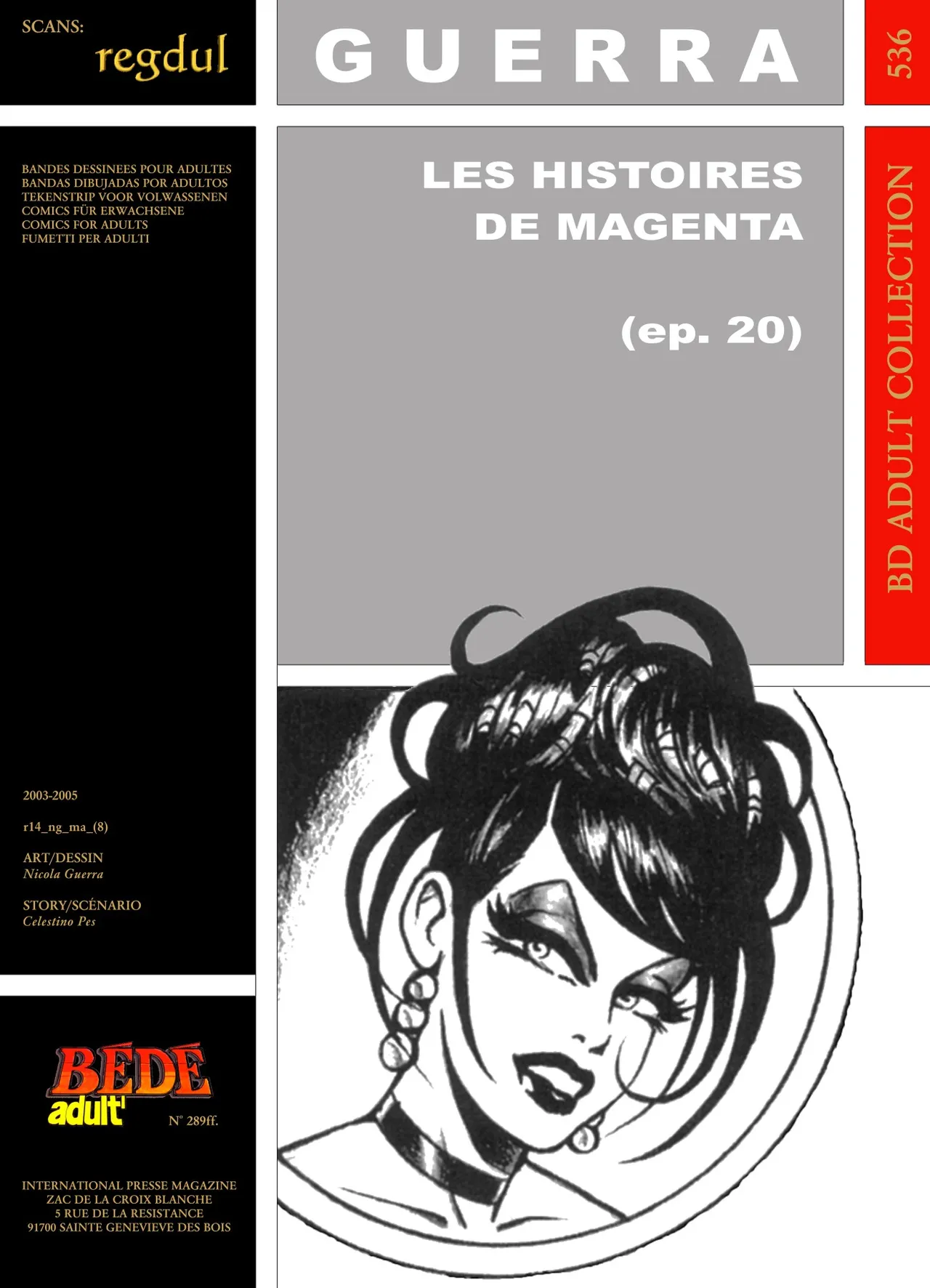 Nik Guerra & Celestino Pes - Les Histoires de Magenta 20 : La Vie de Detective