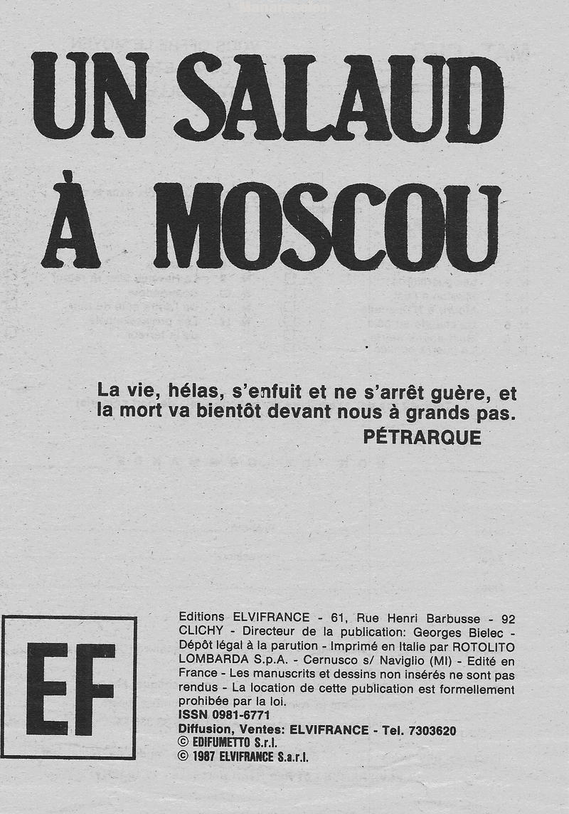 Elvifrance - Mat-cho - 013 - Un salaud à Moscou numero d'image 2