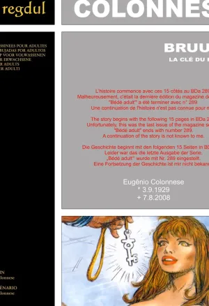 Eugenio Colonnese - Bruuna : La cle du plaisir