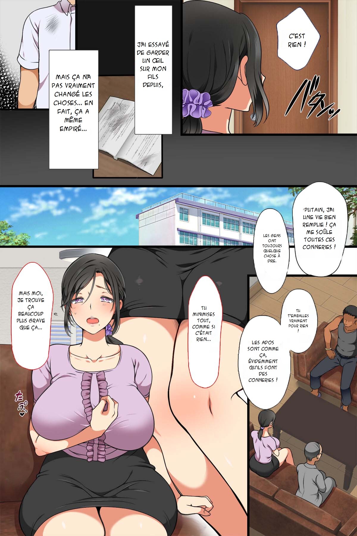 Hitozuma ga Classmate ni!?  Une Milf en classe numero d'image 1