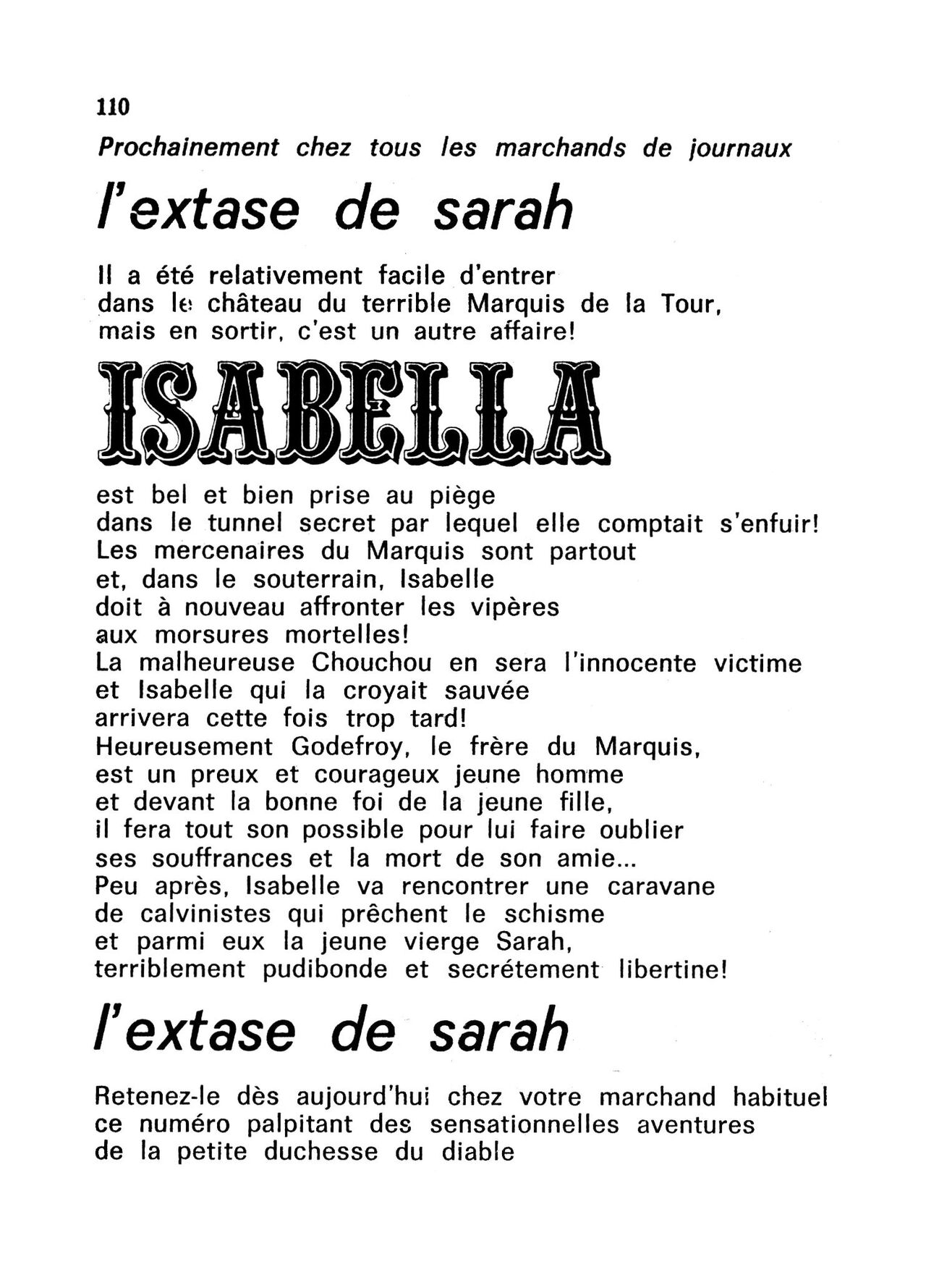 Isabella 044 - Le maître des Tortures numero d'image 109