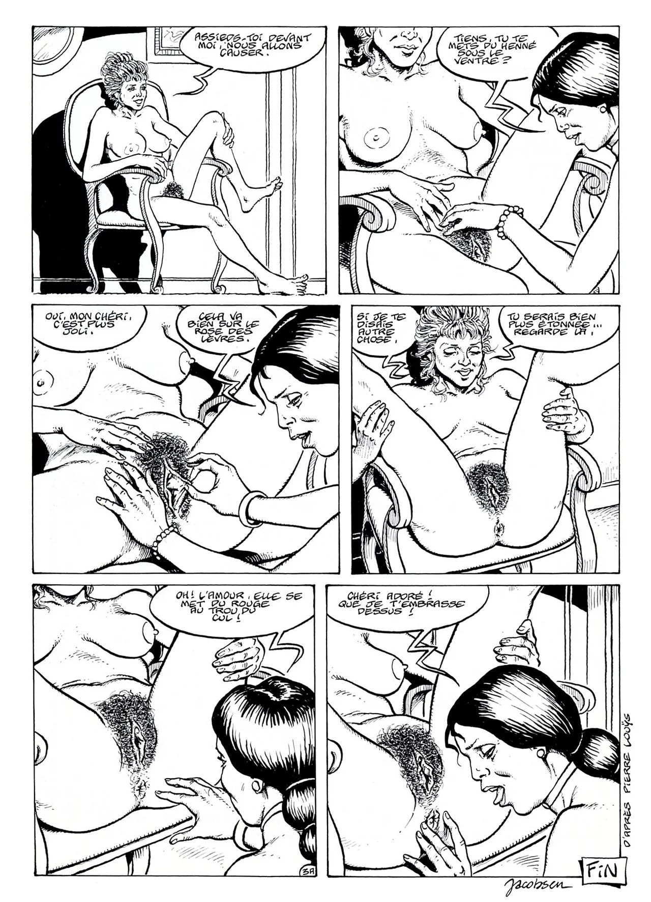 Jacobsen  & Pierre Louys - Dialogues de Courtisanes : En visite numero d'image 3