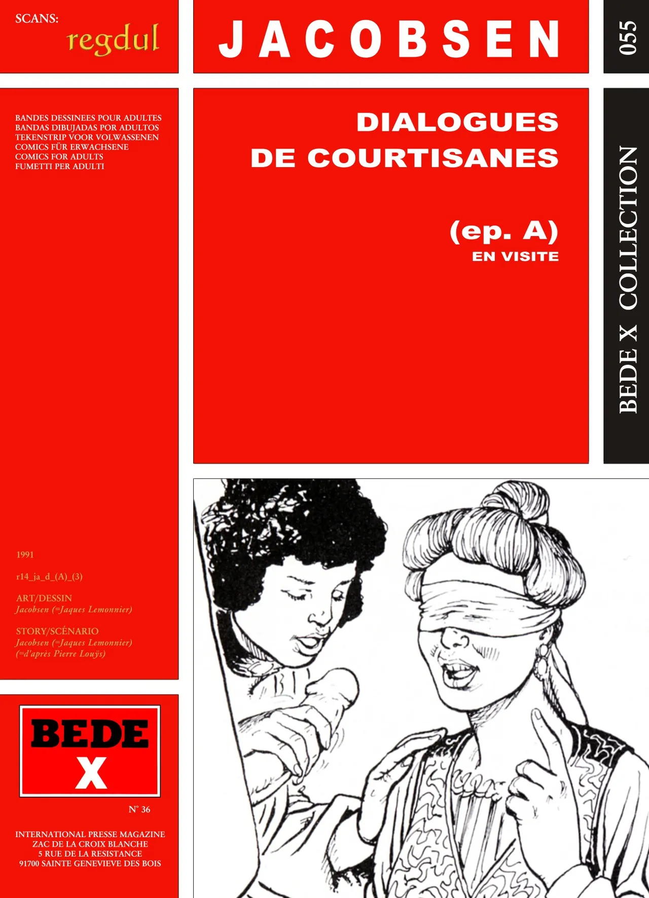 Jacobsen  & Pierre Louys - Dialogues de Courtisanes : En visite