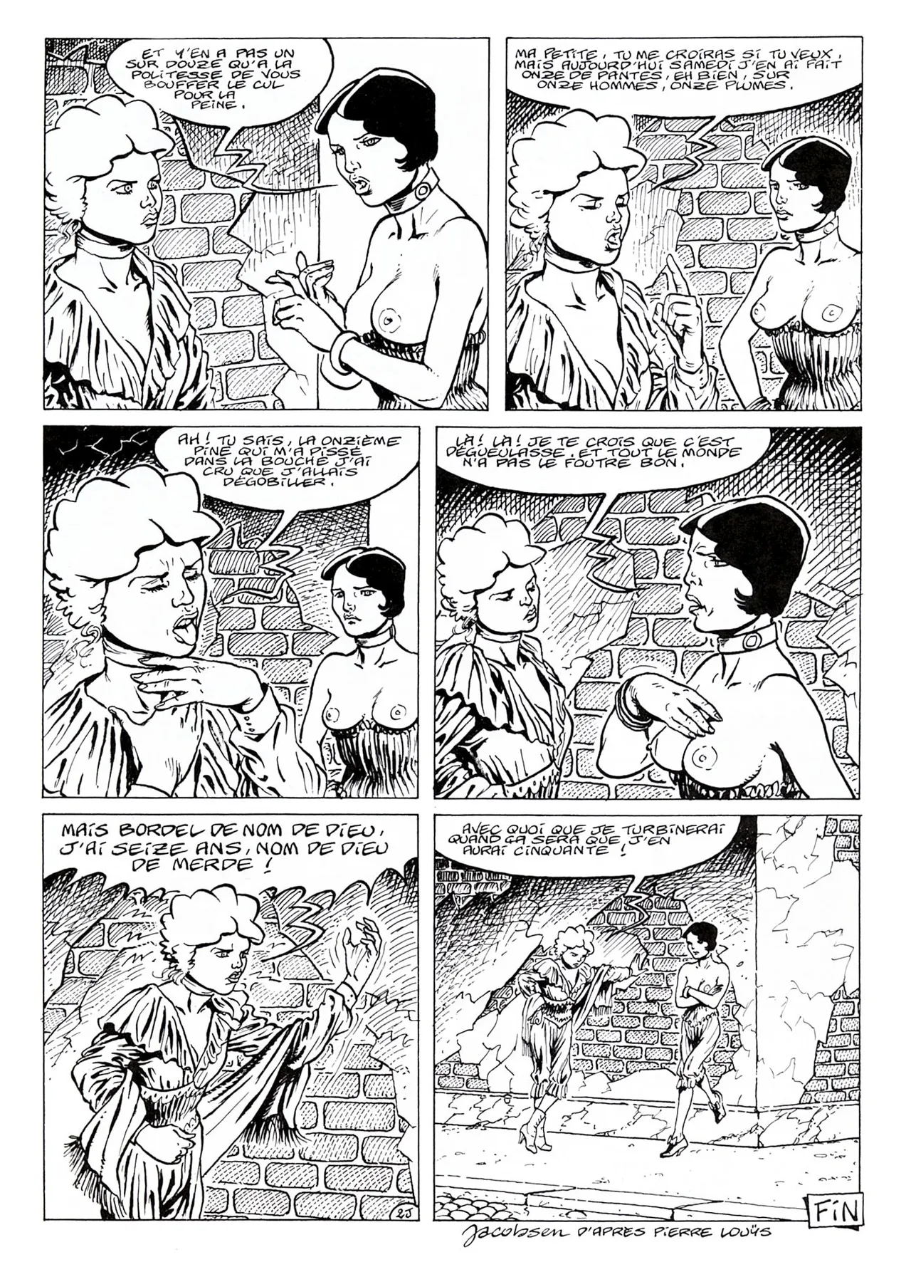 Jacobsen  & Pierre Louys - Dialogues de Courtisanes : Coin de rue numero d'image 2