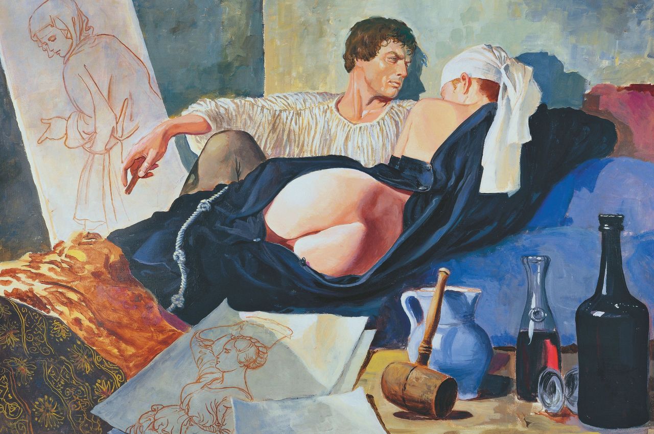 Manara - Peintre et modèle numero d'image 16