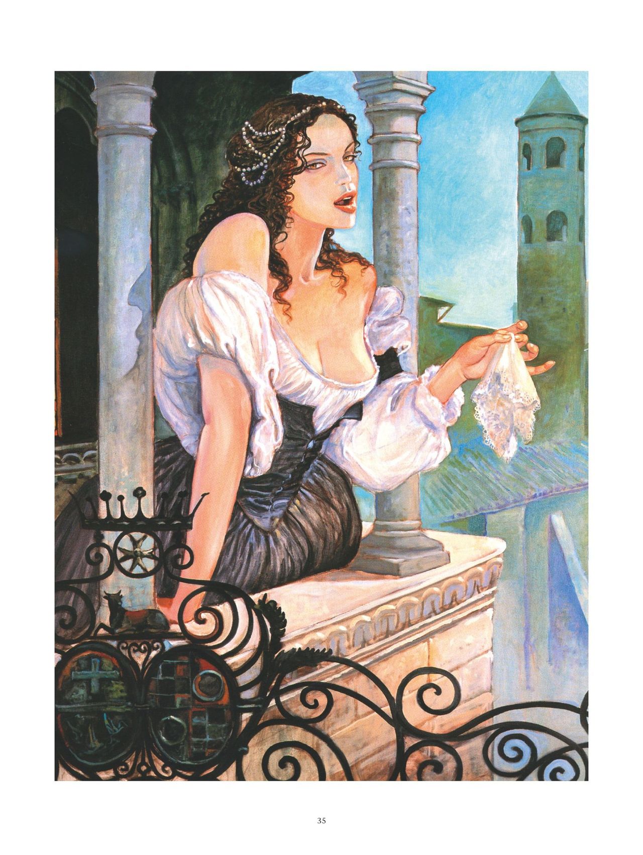 Manara - Peintre et modèle numero d'image 30