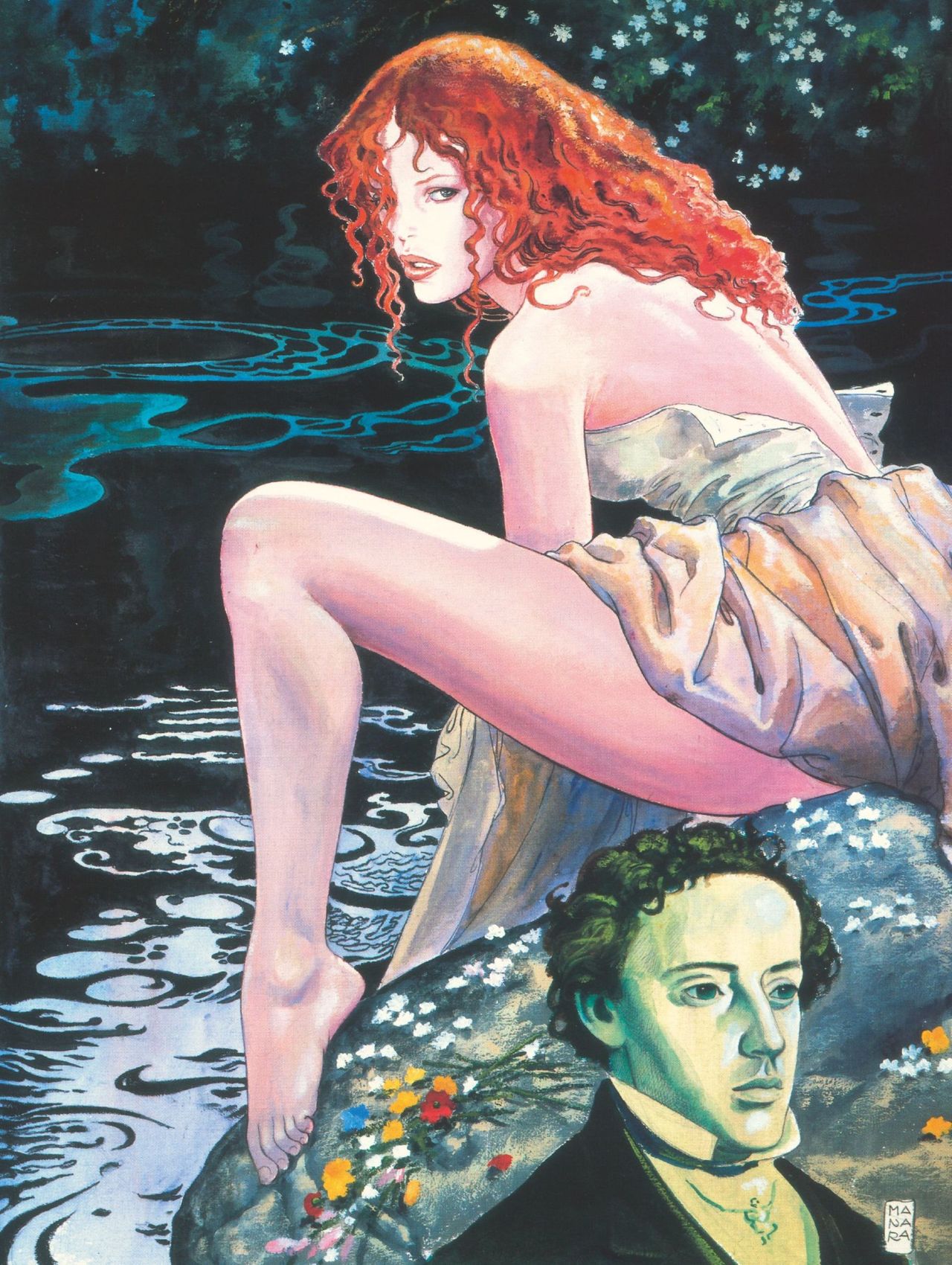 Manara - Peintre et modèle numero d'image 53