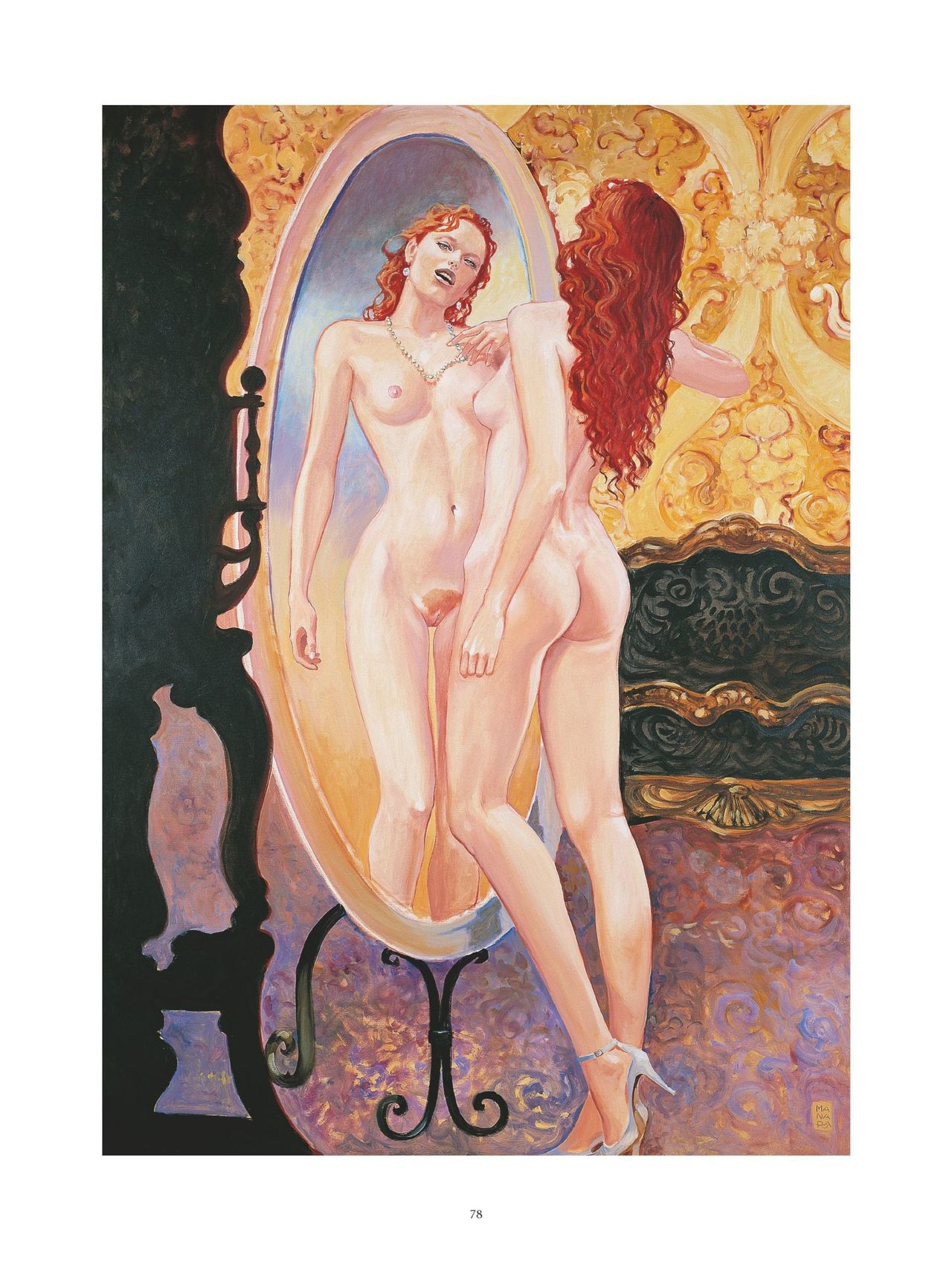 Manara - Peintre et modèle numero d'image 67