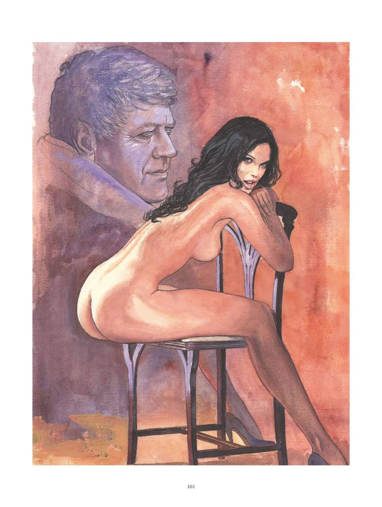 Manara - Peintre et modèle numero d'image 86