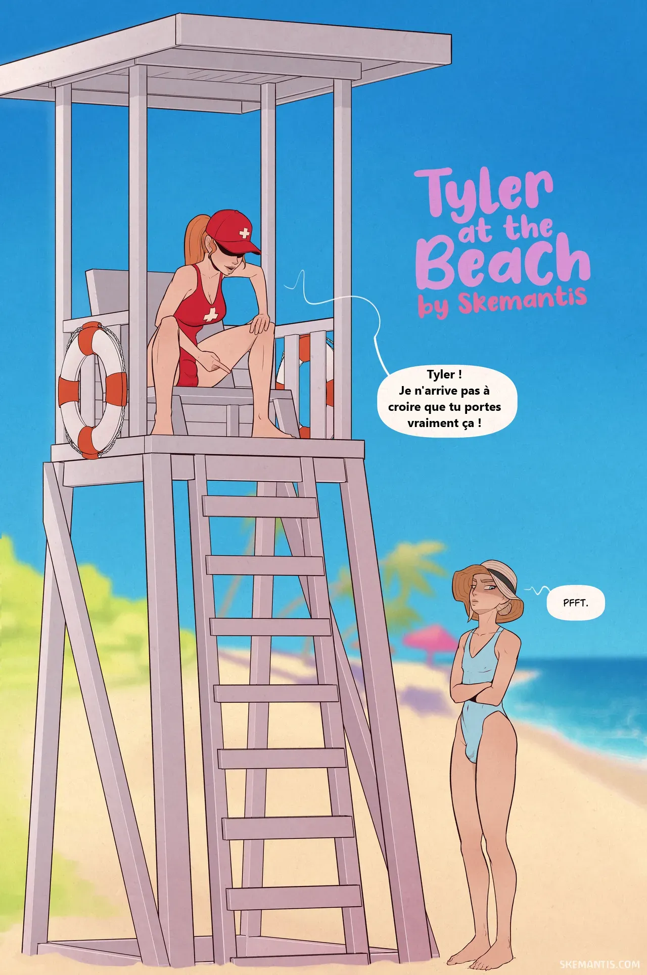 Tyler at the beach