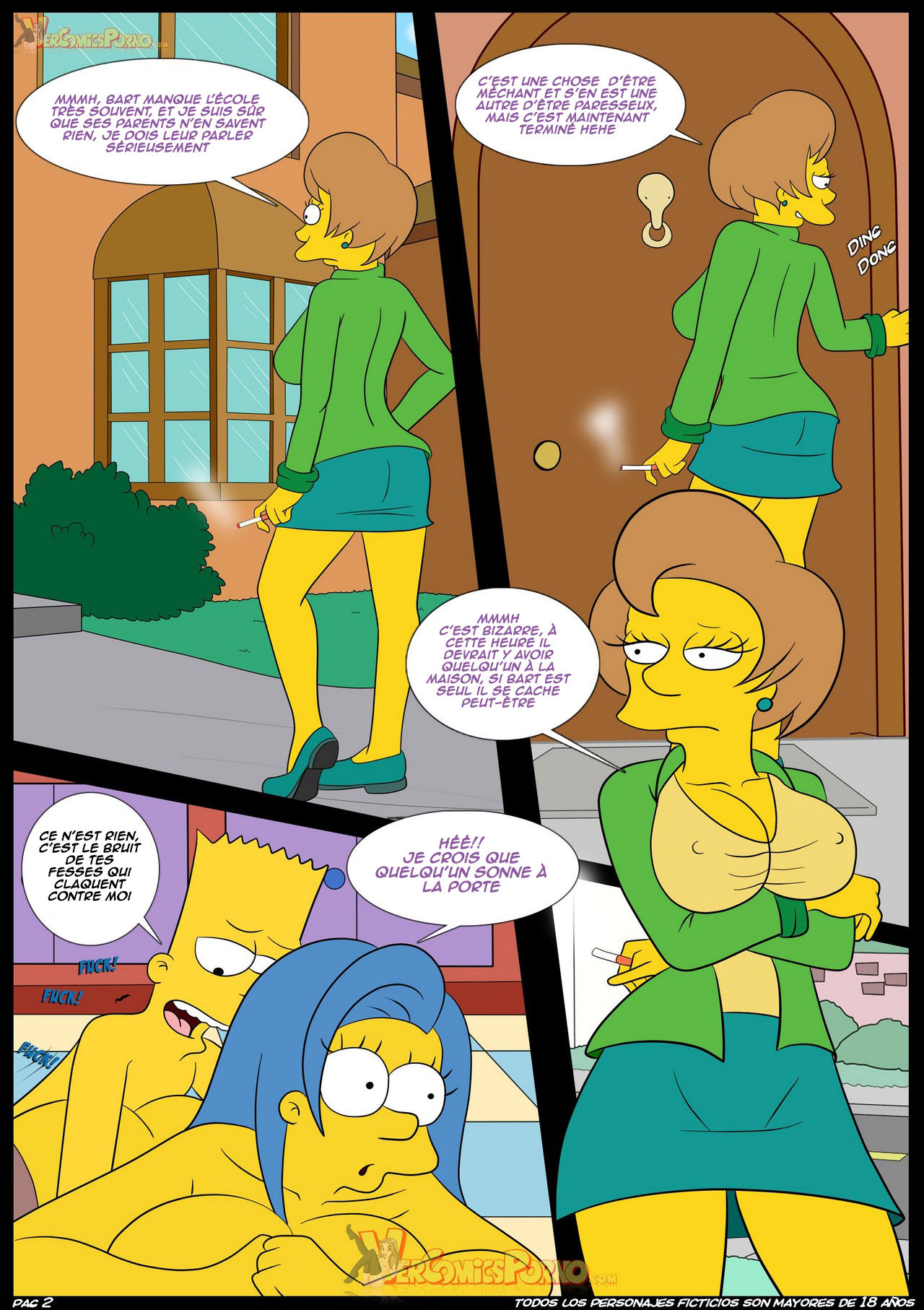 Los Simpsons Viejas Costumbres 4 Visita Inesperada numero d'image 2