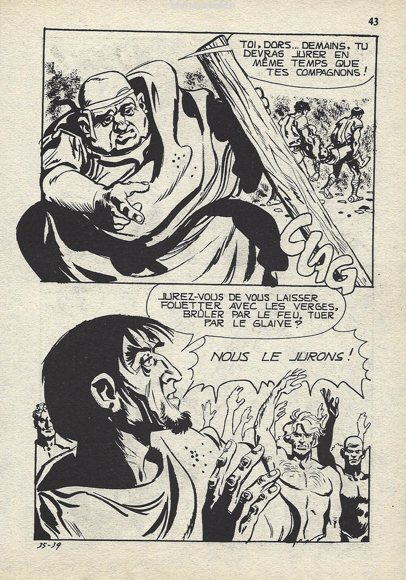 Elvifrance  Série rouge - 032 - La révolte des gladiateurs numero d'image 42