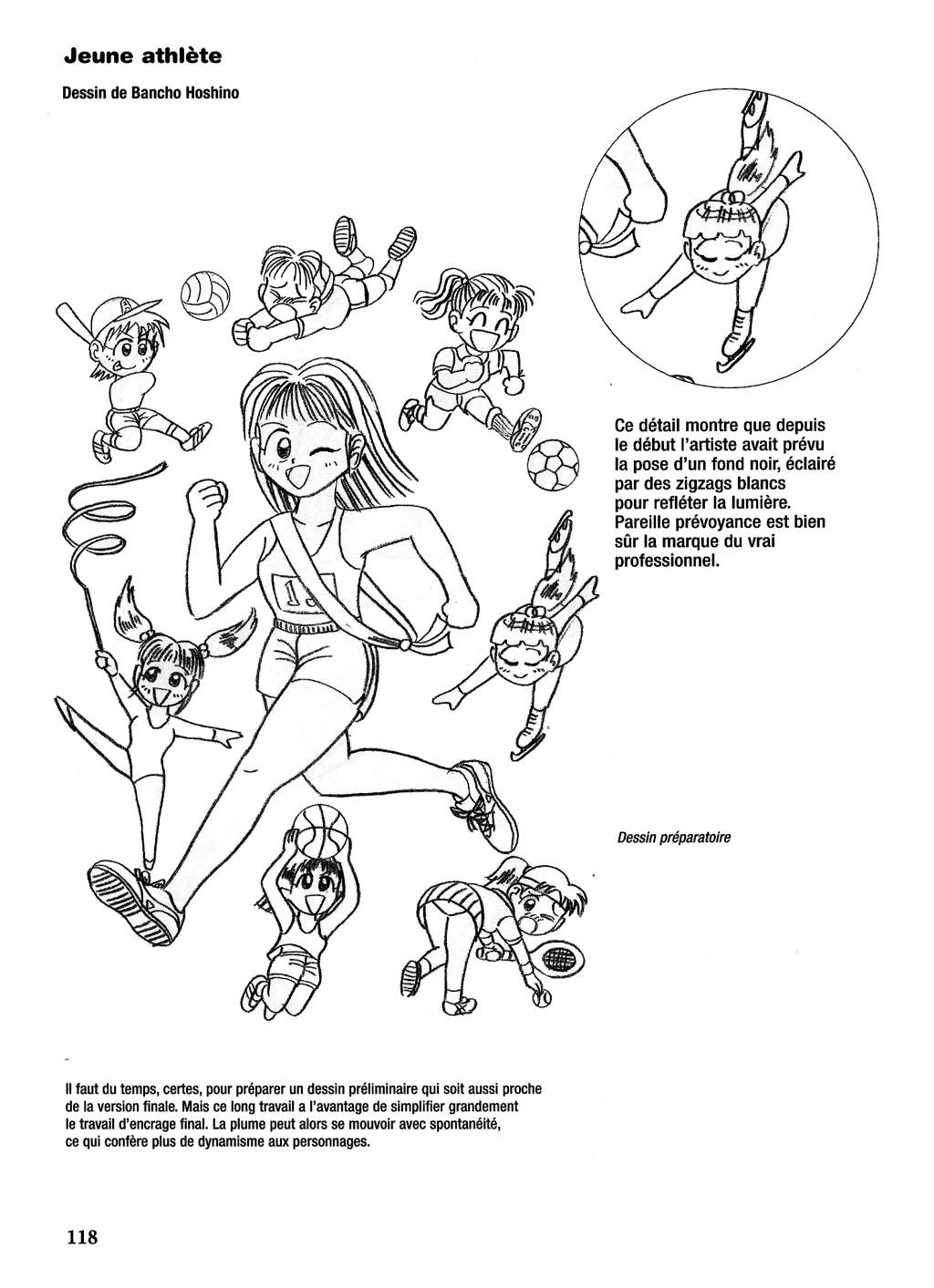 Le dessin du Manga 04 - Personnages feminin, Attitudes, Expressions numero d'image 118