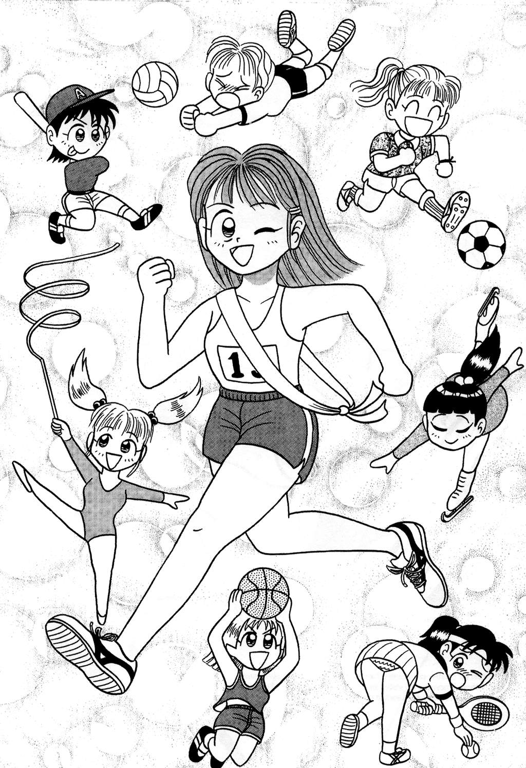 Le dessin du Manga 04 - Personnages feminin, Attitudes, Expressions numero d'image 119