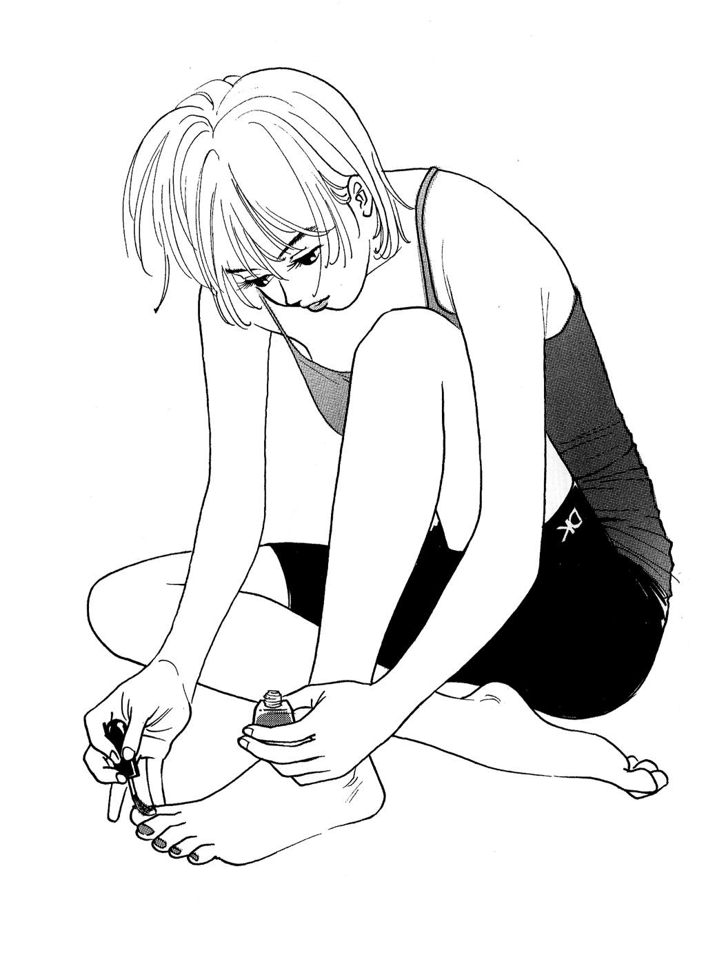 Le dessin du Manga 04 - Personnages feminin, Attitudes, Expressions numero d'image 125