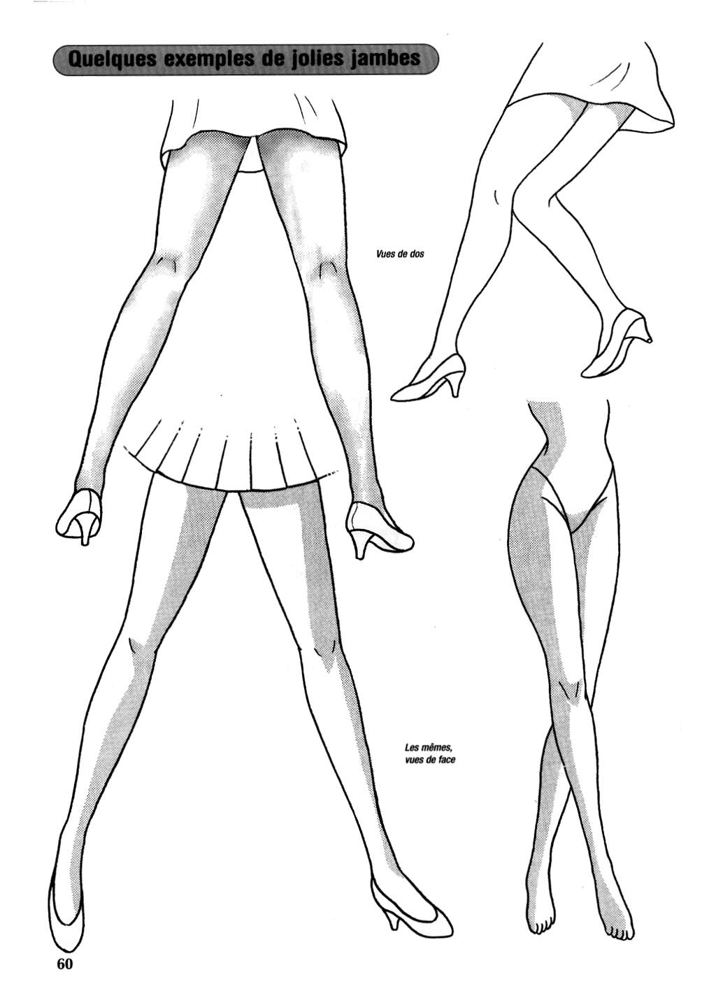 Le dessin du Manga 04 - Personnages feminin, Attitudes, Expressions numero d'image 60