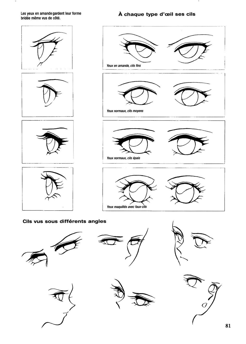 Le dessin du Manga 04 - Personnages feminin, Attitudes, Expressions numero d'image 81