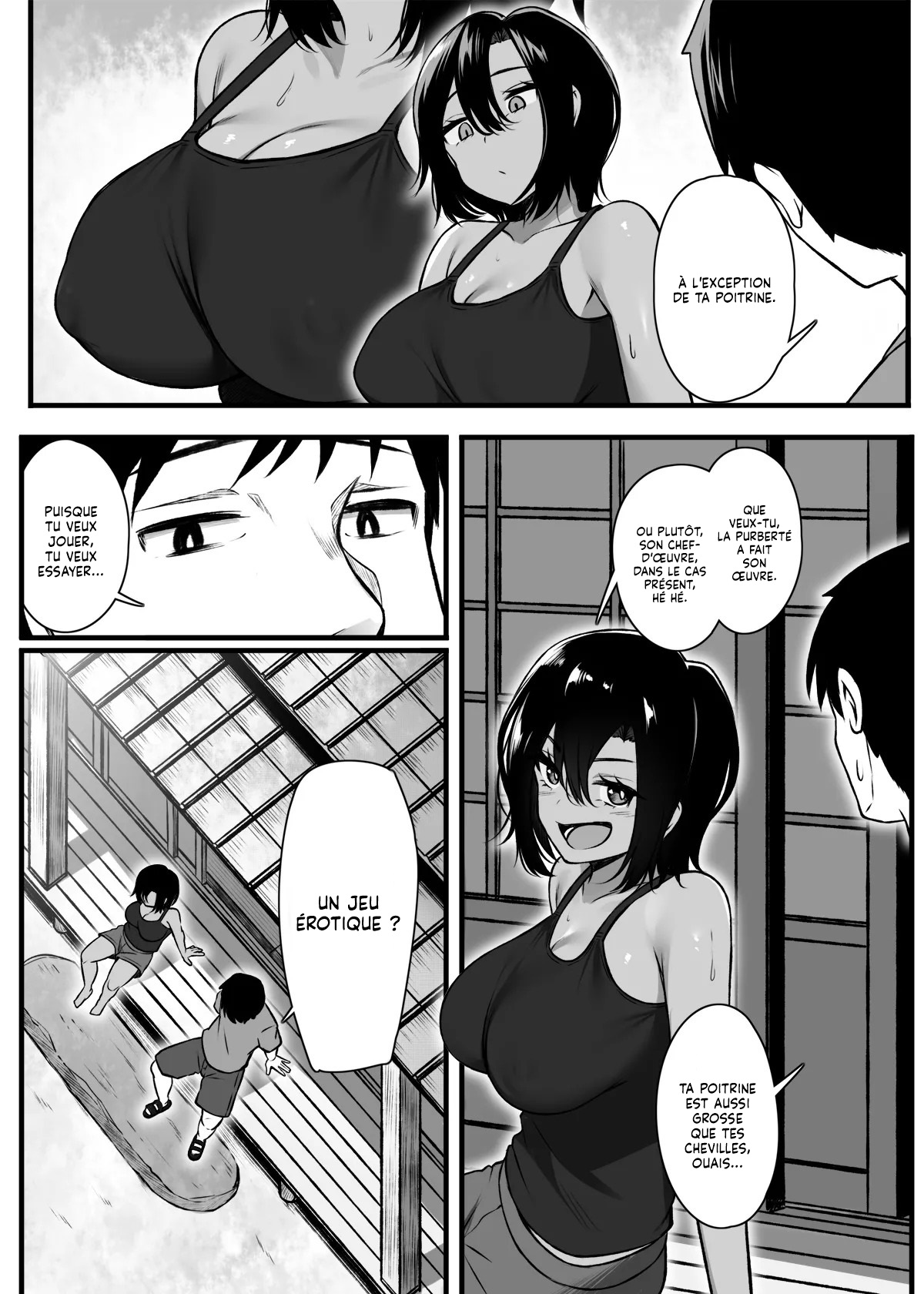 Makezu Girai na Osananajimi to H Shoubu suru Hanashi  Une Histoire sur une Amie dEnfance Competitive et un jeu Sexuel numero d'image 3