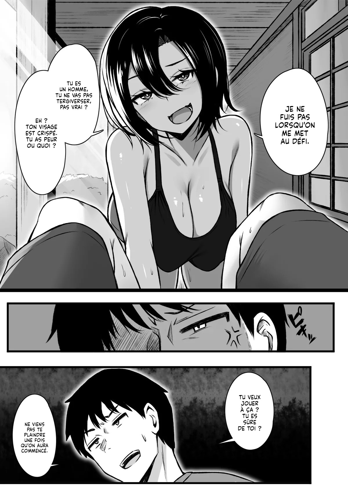 Makezu Girai na Osananajimi to H Shoubu suru Hanashi  Une Histoire sur une Amie dEnfance Competitive et un jeu Sexuel numero d'image 5