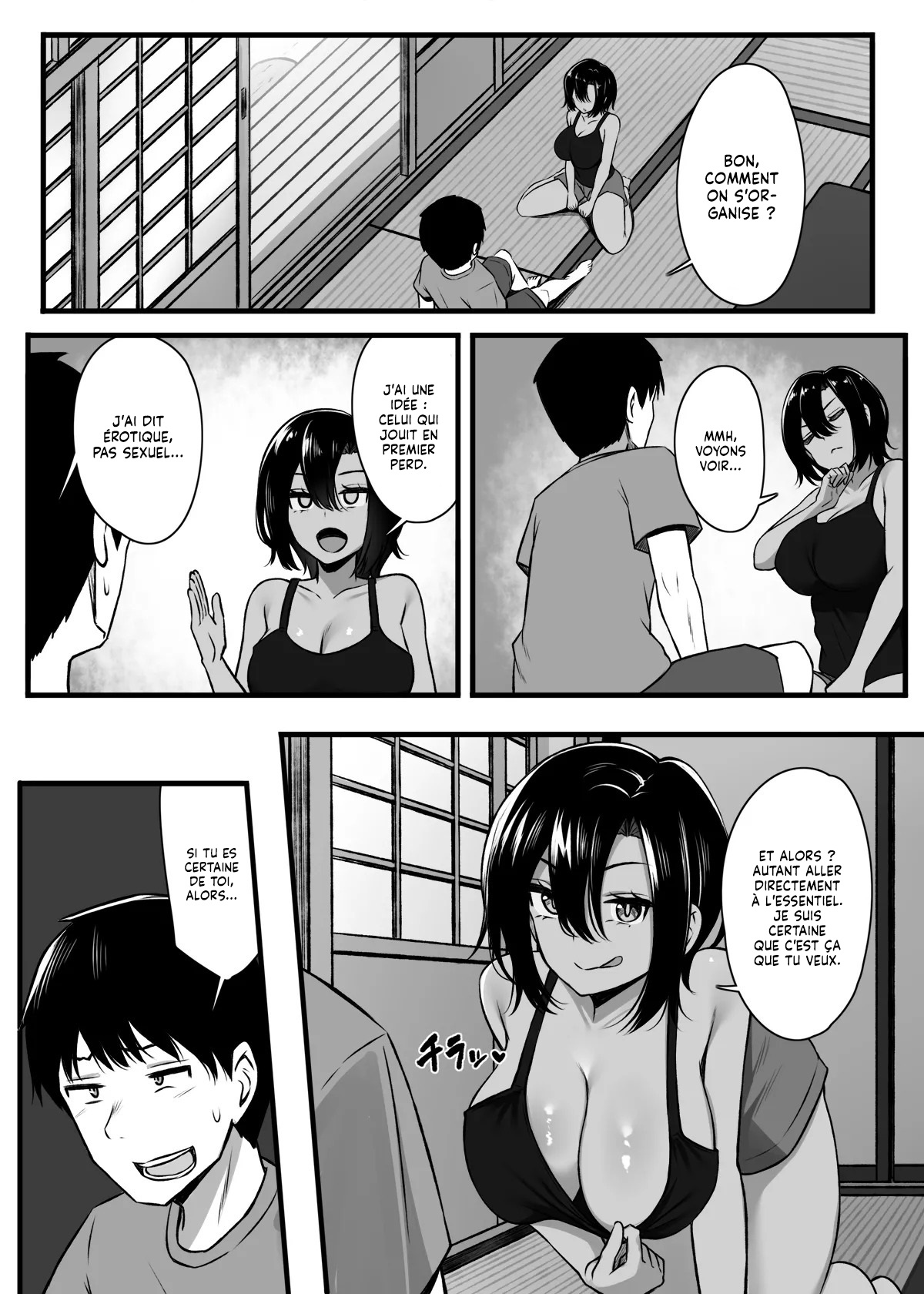 Makezu Girai na Osananajimi to H Shoubu suru Hanashi  Une Histoire sur une Amie dEnfance Competitive et un jeu Sexuel numero d'image 6