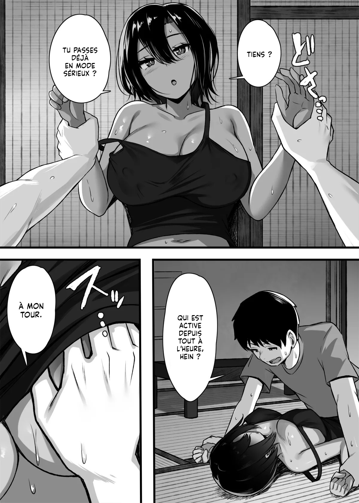 Makezu Girai na Osananajimi to H Shoubu suru Hanashi  Une Histoire sur une Amie dEnfance Competitive et un jeu Sexuel numero d'image 14