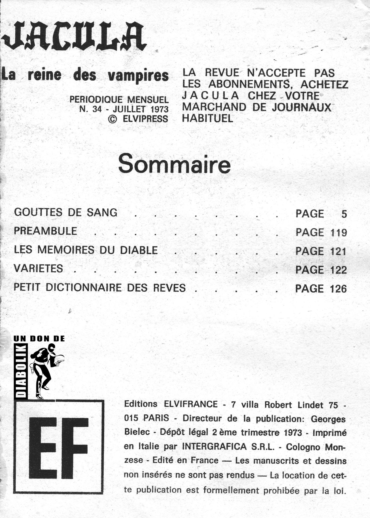 Elvifrance - Jacula - 34 - Gouttes de sang numero d'image 2