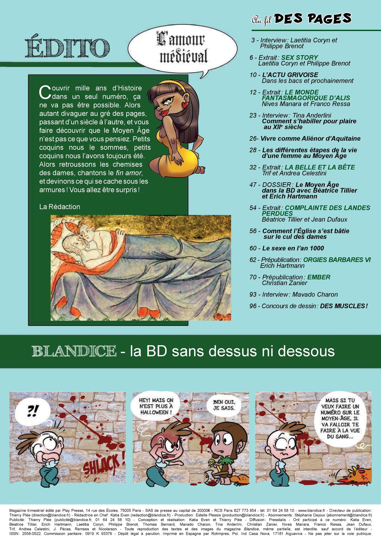 Blandice - 09 - Le moyen-âge dans la bd numero d'image 2