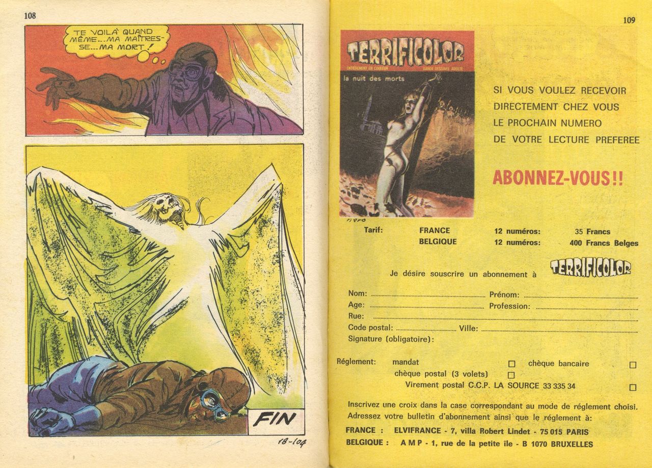 Elvifrance - Terrificolor 018 - Ma maîtresse la mort numero d'image 53