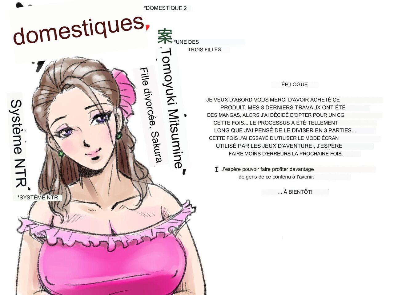 Domestic Anken 1: Shirakawa Reiko no Chousa File numero d'image 200