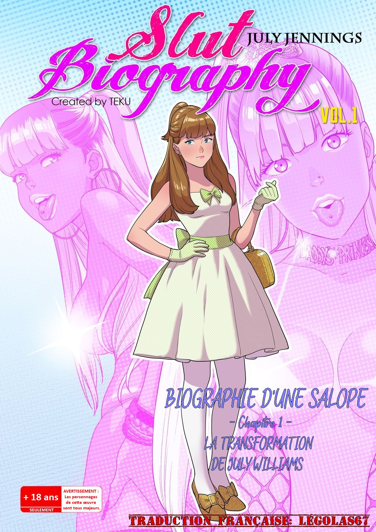 Slut Biography 1 - July Transformation Set / Biographie dune Salope 1 - La Transformation de July Williams