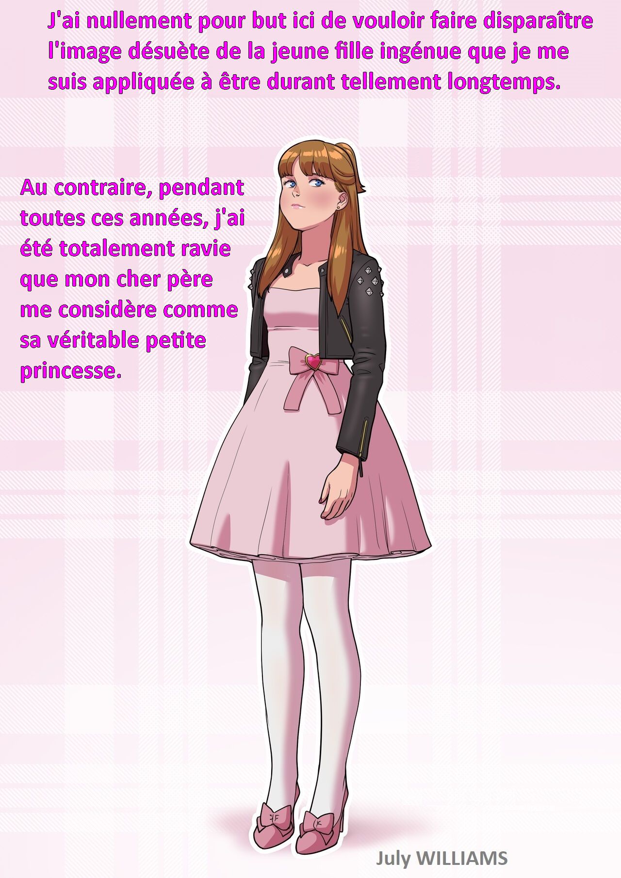 Slut Biography 1 - July Transformation Set / Biographie dune Salope 1 - La Transformation de July Williams numero d'image 1