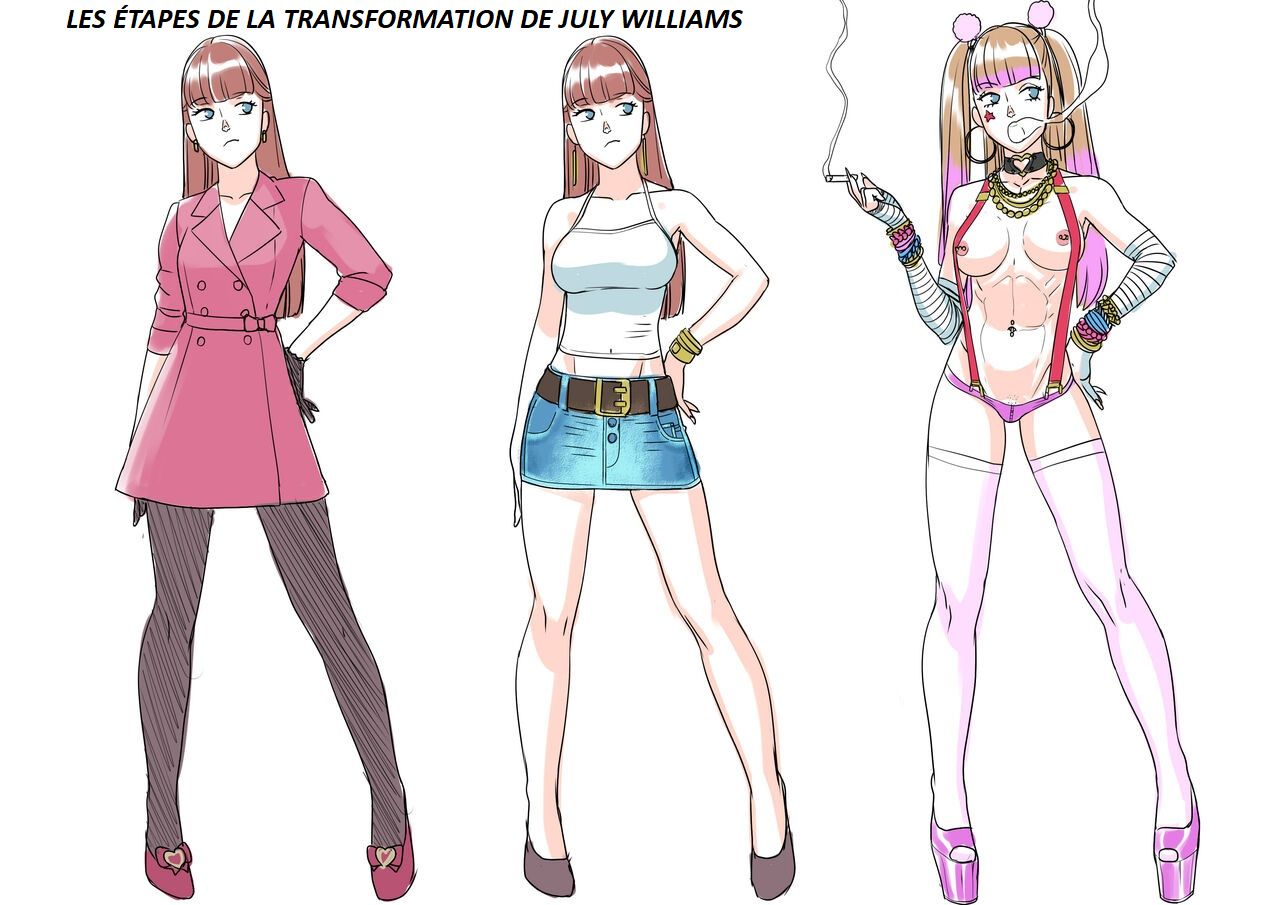 Slut Biography 1 - July Transformation Set / Biographie dune Salope 1 - La Transformation de July Williams numero d'image 19