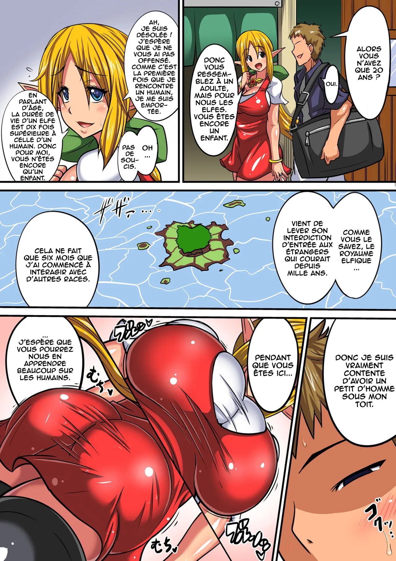 Elf Oyako to Pakopako Ibunka Kouryuu! 1-3 numero d'image 3