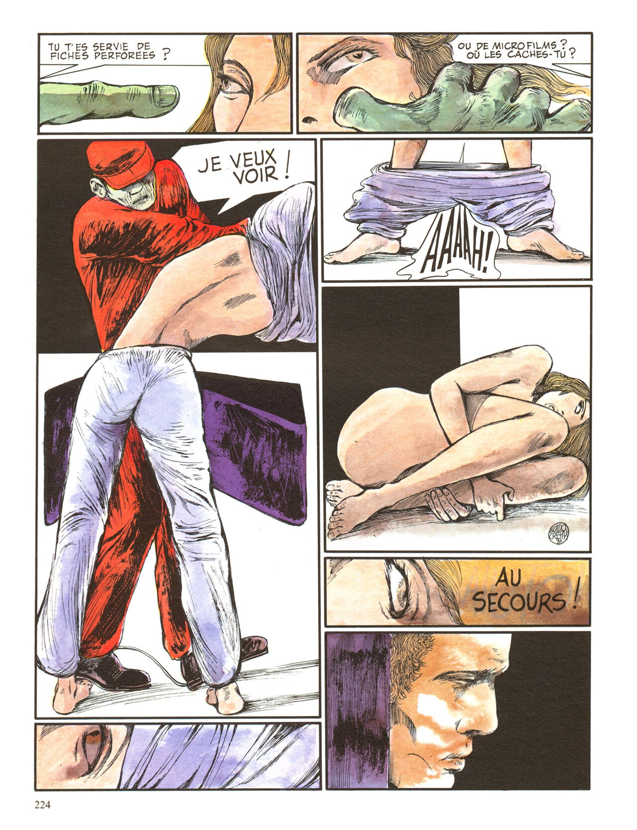 Les chefs-doeuvre de la bande dessinée érotique_volume 2_1990_FR numero d'image 222