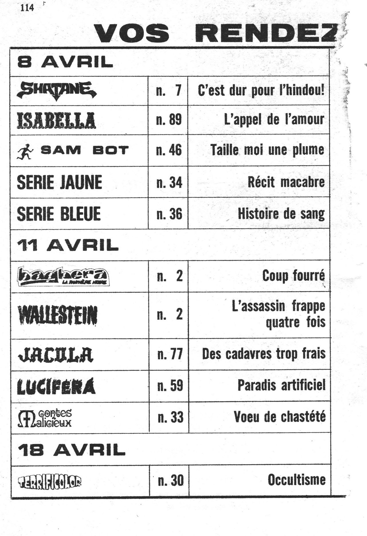 Elvifrance - Jacula - T077 - Des Cadavres trop Frais numero d'image 113