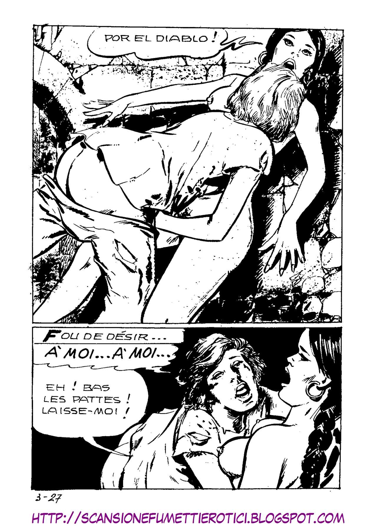 Incube N. 03  Le Secret Des Incas - French Adult Comics Vintage numero d'image 28