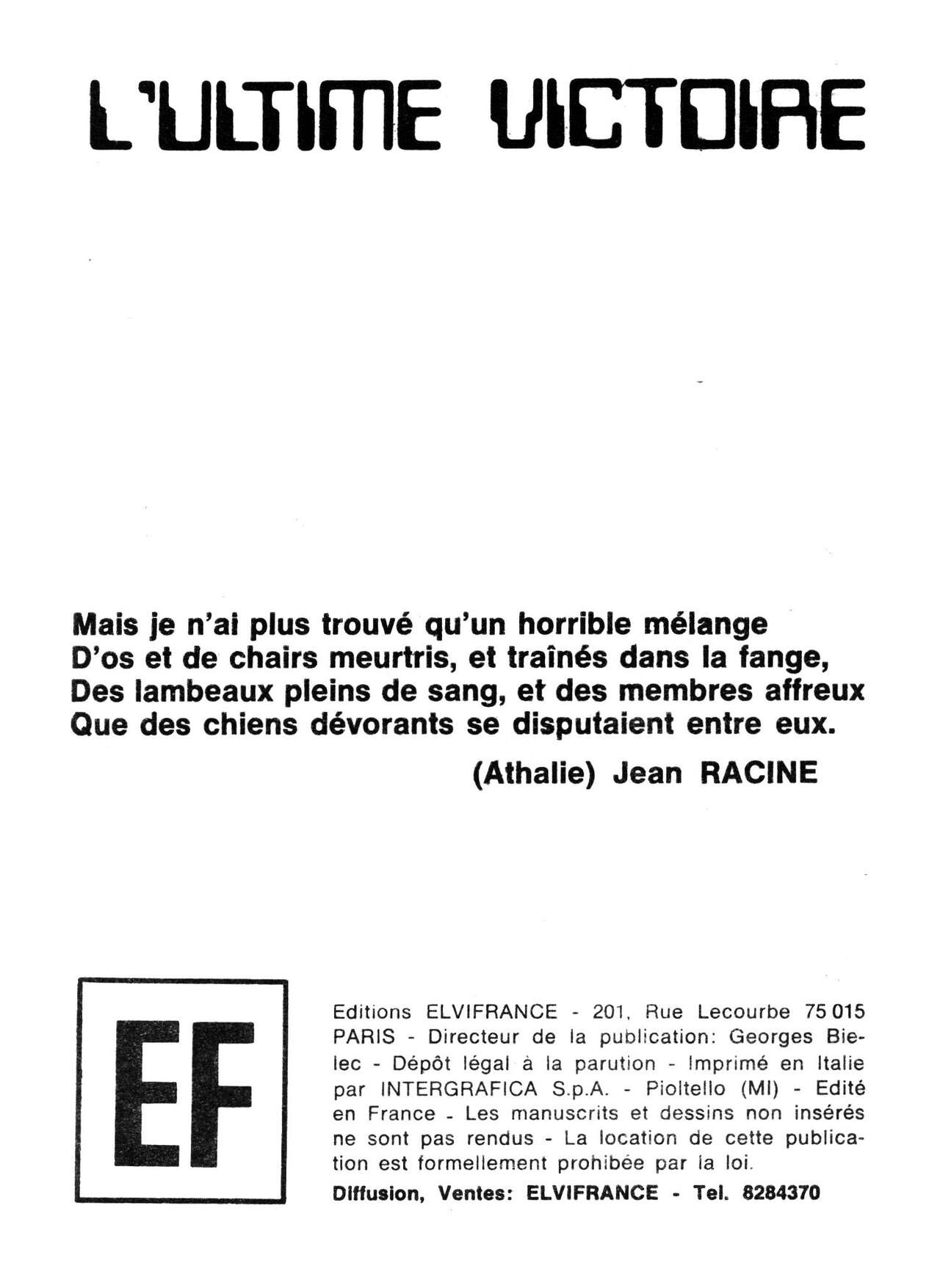 Série Rouge 085 - Lultime victoire numero d'image 2