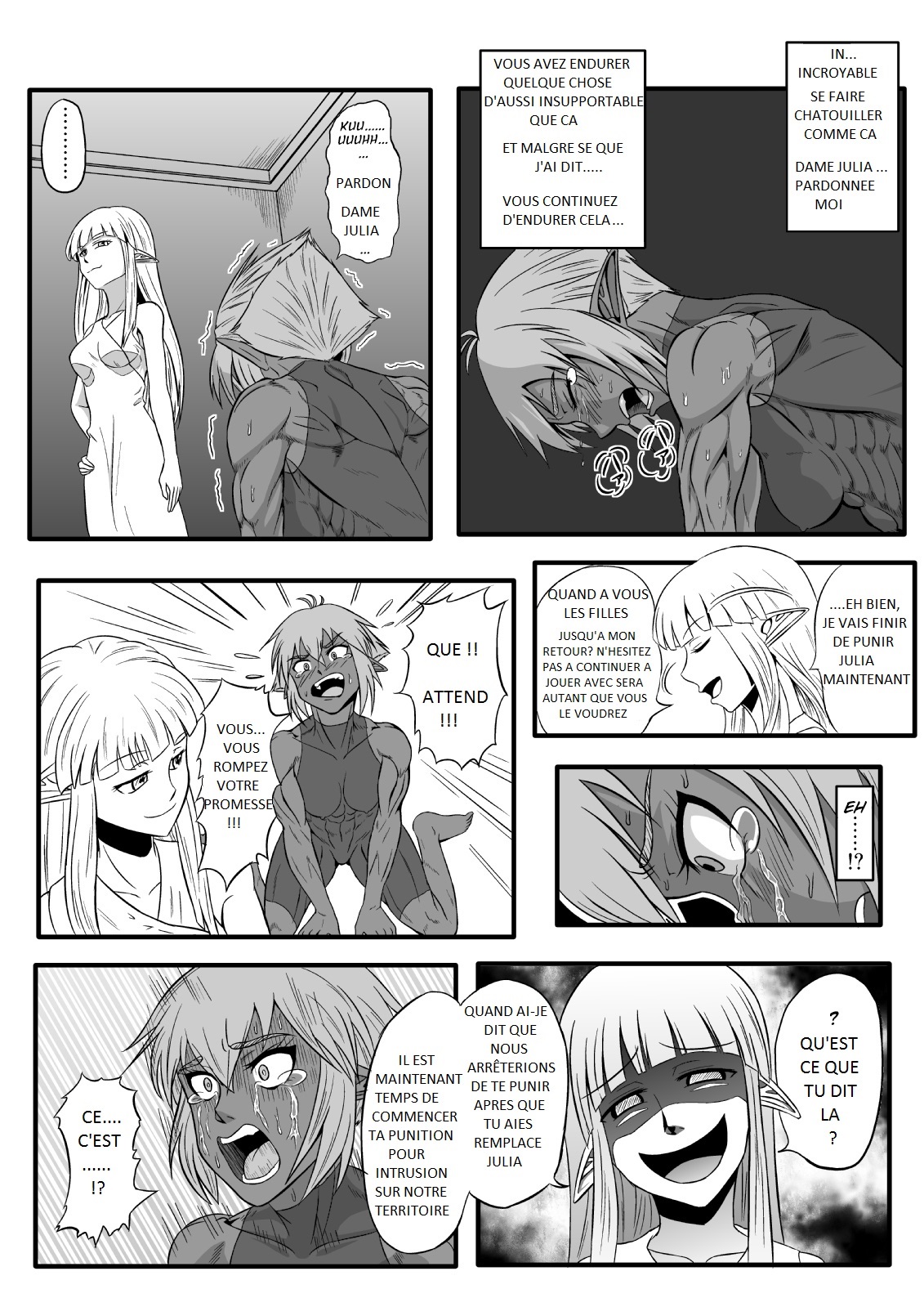 Kusuguri Goumon Taikyuu Hon ~Dark Elf Sokkin Hen~  Tickling Torture Endurance Book ~Dark Elf Entourage~ numero d'image 23