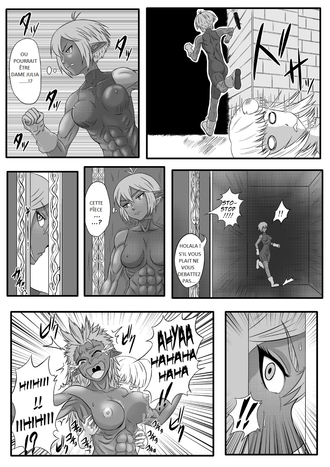 Kusuguri Goumon Taikyuu Hon ~Dark Elf Sokkin Hen~  Tickling Torture Endurance Book ~Dark Elf Entourage~ numero d'image 5