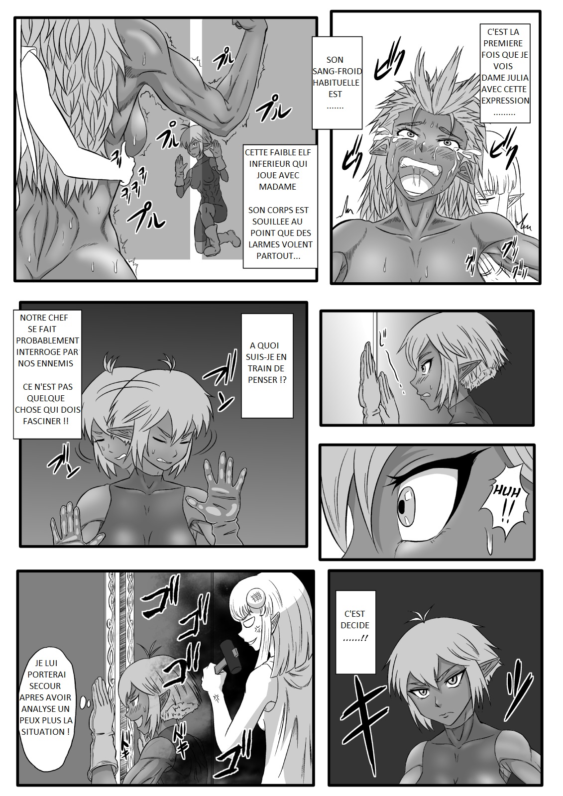 Kusuguri Goumon Taikyuu Hon ~Dark Elf Sokkin Hen~  Tickling Torture Endurance Book ~Dark Elf Entourage~ numero d'image 7