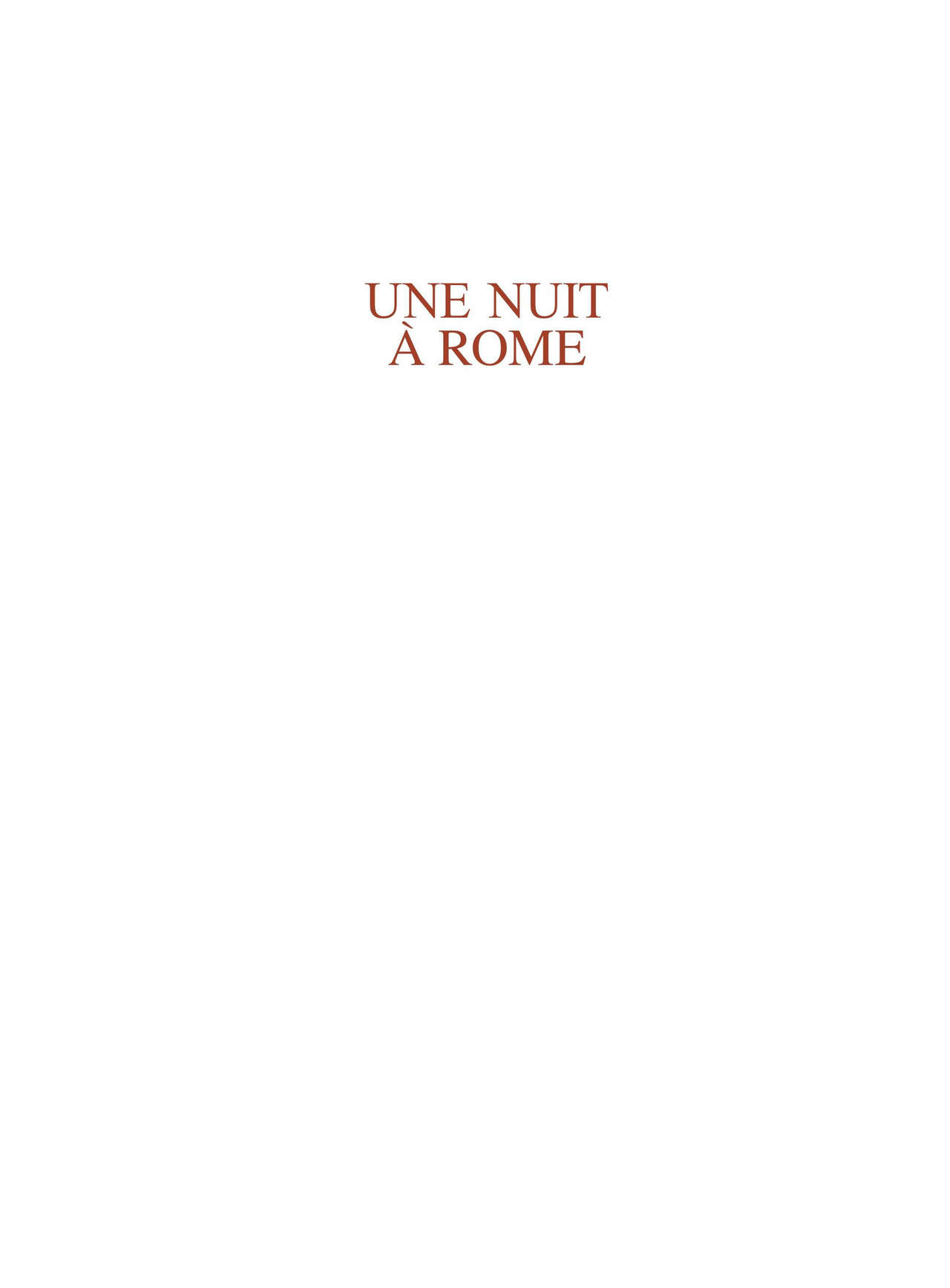 Une Nuit à Rome - T03 numero d'image 1