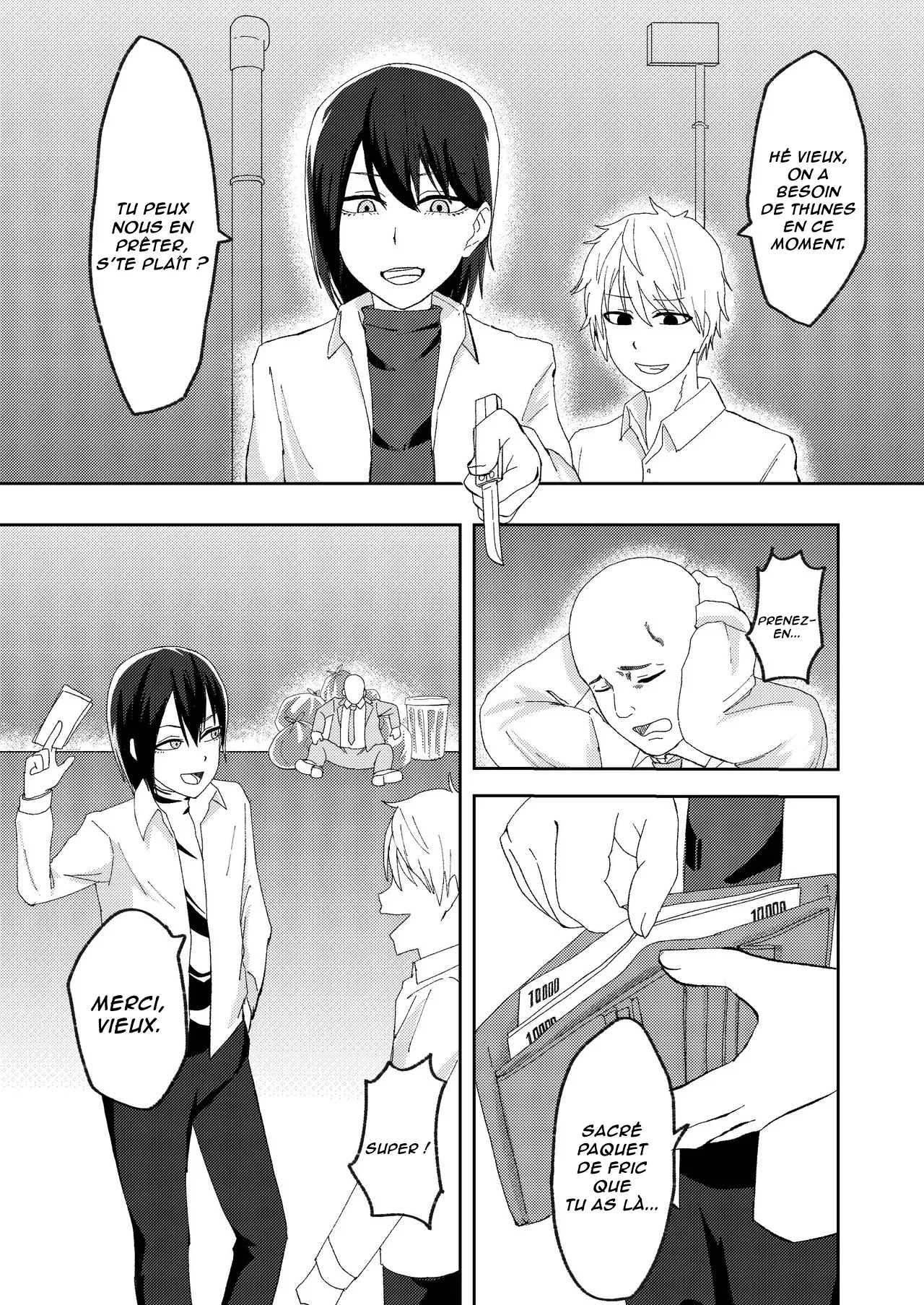 Katsuage ni Akita kara P-katsu Sagi Shitemita!  Jen ai eu assez dextorquer les gens... alors jai essaye descroquer des Suggar Daddy ! numero d'image 2